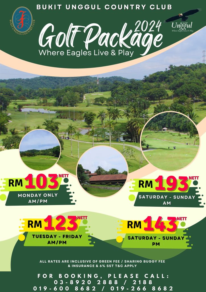 Bukit Unggul Golf Packages 2024
